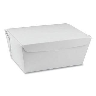 Pactiv Classic Carry-Out Container, 46 oz, 9.75 x 7.75 x 1.75, Silver, Aluminum, 50/Carton