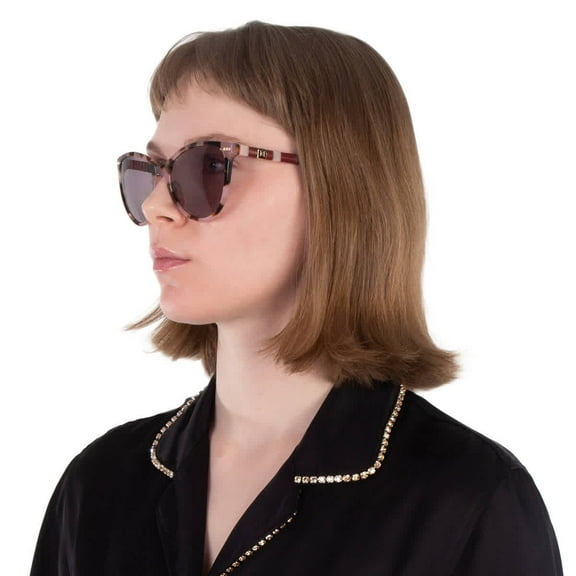 CAROLINA HERRERA CH107S-0T4-57  Sunglasses Size 57mm 145mm 20mm havana pink Women NEW