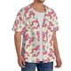 thumbnail image 2 of Balery Bow With Sugar Skull Camisa Casual de Manga Corta con Botones para Hombre, Texturizada, Estilo Cubano, para Playa, Verano-XX-Large, 2 of 5