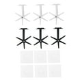 thumbnail image 4 of LABSERRON 6Pcs Kitchen Storage Hangers No Drilling Rotatable Design For Bathroom And Living Room Racks, 4 of 8