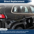 thumbnail image 3 of Puerta del tanque de combustible para Jeep Cherokee 2014 2015 2016 2017 2018 2019 Ensamblaje de la puerta de llenado de combustible No.68102574AA Negro, 3 of 7