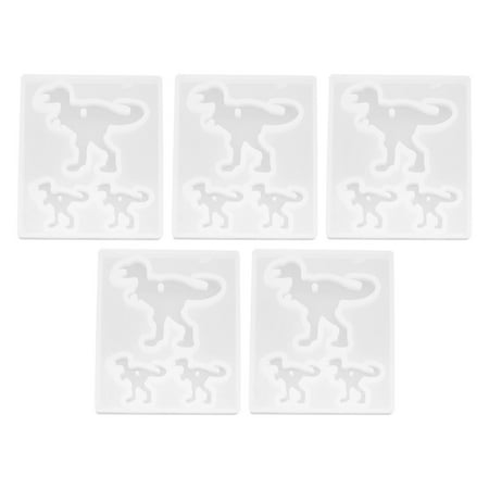 

Cake Mould 5PCS Christmas Resin Animal Cute Animal Silicone Tool Making