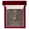 thumbnail image 1 of Medical Hero Appreciation Forever Necklace w Message Card, 1 of 8