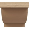 thumbnail image 2 of 7"W x 7"D x 7"H Wide Alpine Rough Cedar Woodgrain TimberThane Corbel, Primed Tan, 2 of 6