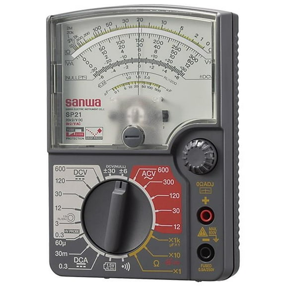 Sanwa SP21  Analog Multimeter with Continuity Check Beeper