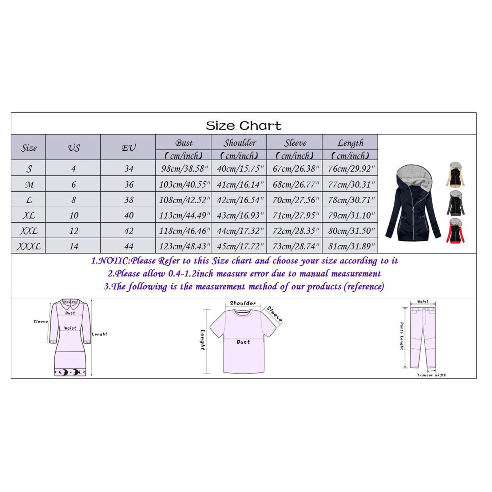 XINSHIDE Womens Casual Hoodies 