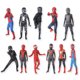 thumbnail image 4 of Disfraz de superhéroe de Spiderman para niños, mono de Spandex Zentai para Halloween, Cosplay de Spider Man, estilo 3D, 4 of 5