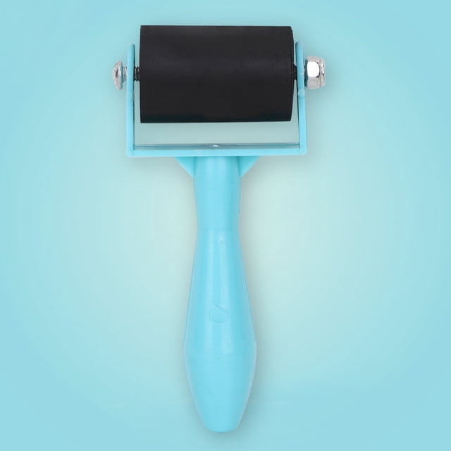 Oil Painting, Printing Tool Handle Printmaking Modeling Tool Rubber Roller Paint Brush Long Service Life. For Art Supply Artist For Printing