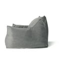 thumbnail image 5 of Aukfa Bean Bag Chair, Lazy Floor Sofa Couch for Adults Kids, Accent Sofa Chair for Gaming Reading Relaxing, Gray, 5 of 7