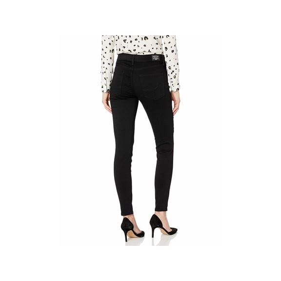 Signature by Levi Strauss & Co Women's Modern Skinny, Noir/Gold, Size 12.0
