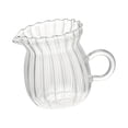 thumbnail image 2 of Jarra de leche de vidrio para café, tetera portátil de gran capacidad, multiusos, resistente al calor B, 2 of 9