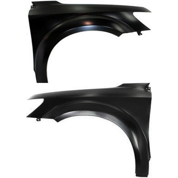 Garage-Pro Front Fender Set of 2 Compatible With 2009-2020 Dodge Journey Primed Steel Driver and Passenger Side CAPA