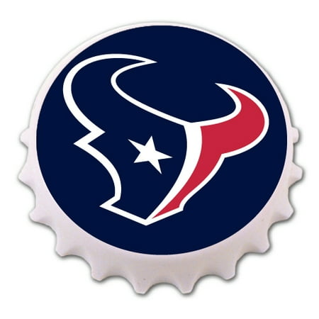 Houston Texans Bottle Cap Magnet Bottle Opener