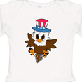 thumbnail image 4 of Inktastic Memorial Day Baby Eagle with Patriotic Hat Boys or Girls Long Sleeve Baby Bodysuit, 4 of 5