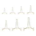 thumbnail image 7 of dianhelloya Sturdy Adjustable Iron Display Stand with Foldable Design, 10-30cm Height for Home Decor, Artwork, Photos, Retail Showcase - Modern Versatile Easel, 7 of 7