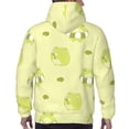 thumbnail image 7 of Kdxio Cute Frog3 Print Mens Casual Hooded Collar Drawstring Hoodies Pullover Sweatshirts Casual Long Sleeve Shirts-X-Large, 7 of 7