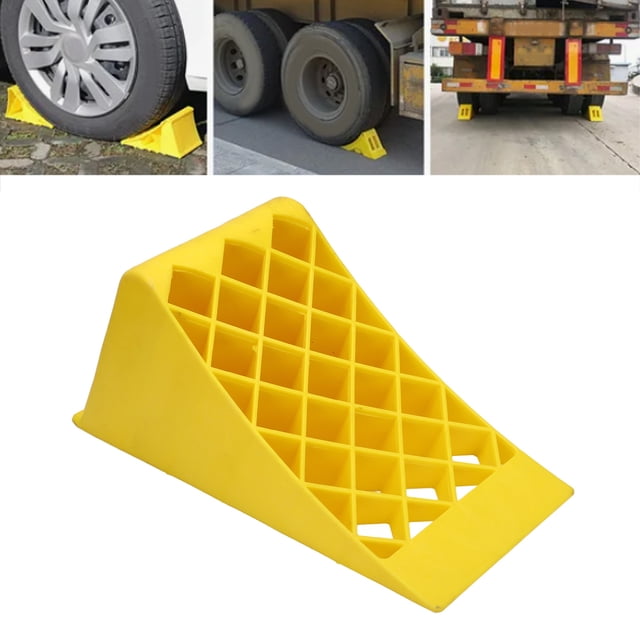 Blocs de Roue RV, Cales de Pneu de Roue Haute Résistance Résistantes à l'Usure pour Garage