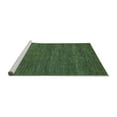 thumbnail image 2 of Ahgly Company Machine Washable Indoor Rectangle Abstract Turquoise Blue Modern Area Rugs, 3' x 5', 2 of 4