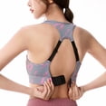 thumbnail image 5 of CFLVAEK Women's Adjustable Back Strappy Sport Bras High Impact Lightweight Yoga Bra Moisture Wicking Wirefree Gym Bralettes Comfy Full Coverage Exercise Bralette with Support, 5 of 7