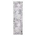 thumbnail image 2 of Geometric Modern 2'x7' Gray Runner Rug, 2 of 7