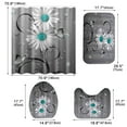 thumbnail image 3 of Clearance! Dusknt Shower Curtain, Polyester Shower Curtain, Shower Curtain Four Piece Set, Shower Curtain Four Piece Set, 3 of 6
