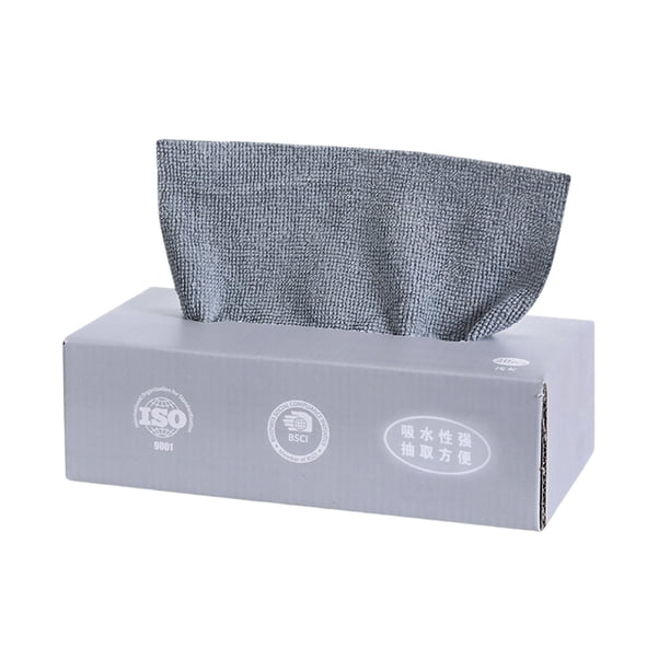 Paño de cocina desechable grueso para personas perezosas, paño de cocina lavable con agua, paño extraíble para uso seco y húmedo, trapos desechables