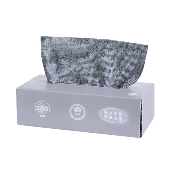 COM1950s Disposable Kitchen Cloths, Thick Absorbent Cleaning Wipes for Kitchen, Reusable & Washable Paper Towels for Everyday Messes