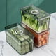 thumbnail image 2 of Caja de Almacenamiento para Refrigerador, Cronometraje, Caja Organizadora de Alimentos Frescos con Asa, Material Transparente, Color de Foto, 2 of 5