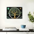 thumbnail image 5 of Pratyus Tree of Life Canvas Prints Wall Art Decor Ready To Hang Room Home Art 20x16in, 5 of 6