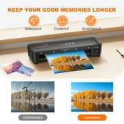 Bonsaii Thermal Laminator 9 inch Laminator Machine with 20PCS Laminating Pouches