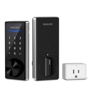 Philips Bluetooth Touchscreen Smart Deadbolt with Wi-Fi Bridge & Handle