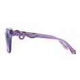 thumbnail image 3 of Gafas de Sol Serpiente Ojo de Gato Moradas Betsey Johnson 56mm, 3 of 7