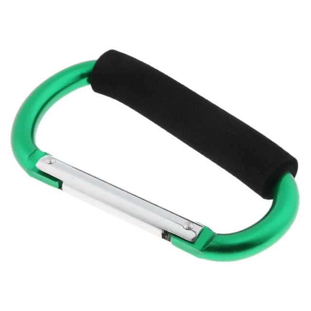 Mosquetón de aluminio Sunnimix Cojín 12mm Verde