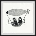 thumbnail image 2 of Sloth Flyers Framed Painting Print, 2 of 6