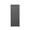 thumbnail image 3 of Mirador 10'x 10' 111S Outdoor Pergola Accessories-Aluminum Fixed Shutter Wall, Charcoal, 3 of 7
