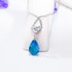 thumbnail image 1 of Collar de plata de ley 925 con colgante de delfín, cadena de alta calidad para mujer, joyería de compromiso de boda, regalos de fiesta, 1 of 2