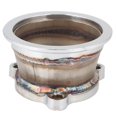 thumbnail image 2 of Accesorio para turbocompresor, tubo de bajada de turbo de acero inoxidable, brida de colector de turbo, adaptador de banda en V, diseño fácil de usar, 2 of 8