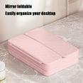 thumbnail image 6 of Pink Pink Automatic Contact Lens Cleaner For Glasses Case Cosmetic Vibration Protein Removal Device Makeup Mirror Usb Charging Eyewear Cleaner, 6 of 7