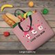 thumbnail image 5 of Balery Love You Mom Bolsa de Mano para Mujeres con Cremallera, Bolsa de Gimnasio con Compartimentos, Bolsa para Laptop, Bolsa para Trabajo, 5 of 6