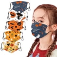 thumbnail image 2 of Mascarillas bucales de algodón, reutilizables para niños, juego de 5 piezas, 2 of 5