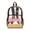 Ice Cream Waffle Cone, variant on ZIATUBLES Clear Backpack, Heavy Duty Fabric & PVC Transparent Bookbag with Frog Daisy Butterfly Dragonfly Print, Large Capacity See Through Backpack for School College Work Travel Security