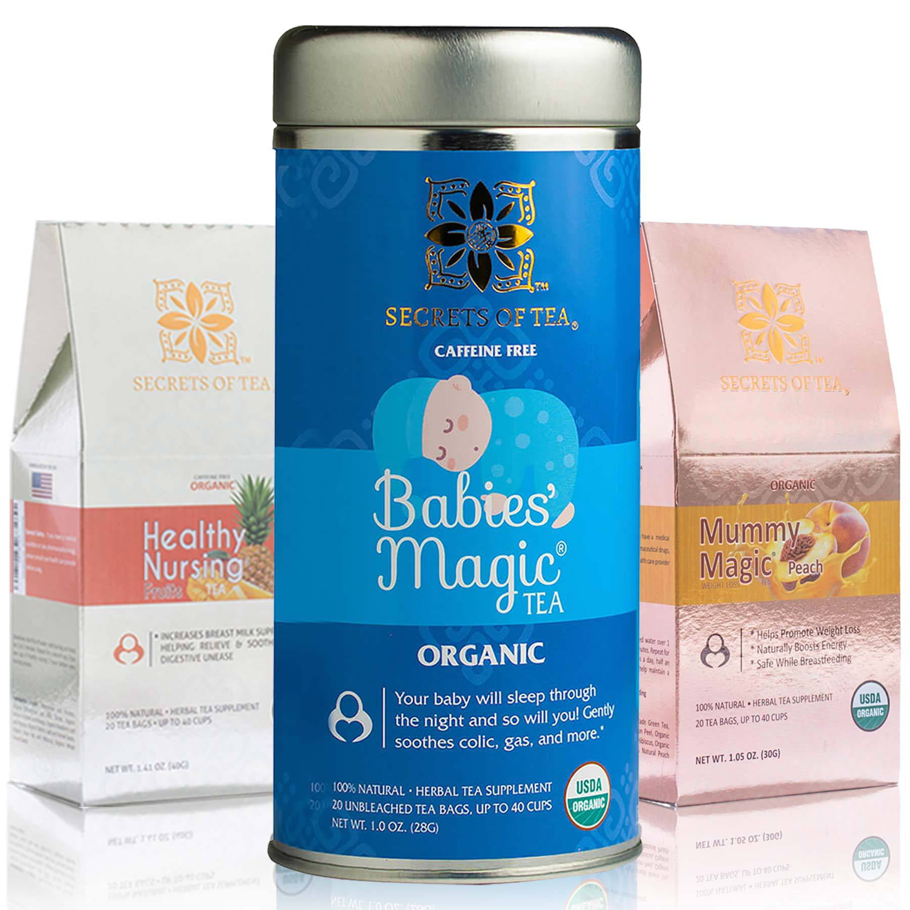 pipeline Attempt Chalk Babies' Magic Tea + Lactation Tea (Fruits Flavor) +Mummy Magic Weight Loss  Tea (Peach Flavor) - Walmart.com