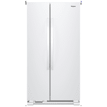 WHIRLPOOL WRS312SNHW side by side freestanding refrigerator