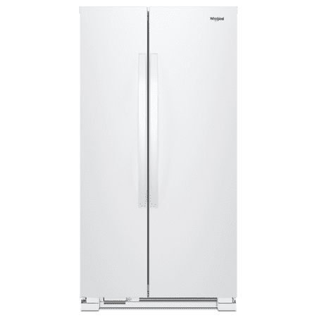 WHIRLPOOL WRS312SNHW side by side freestanding refrigerator