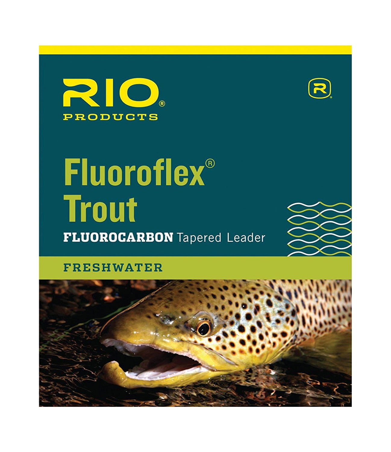 Rio Trout Fluoroflex Fluroflex  leader 9 foot 2X 8 lb 
