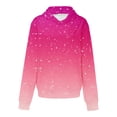 thumbnail image 5 of Bovemsi Sweatshirt for Women Large Hoodie With Gradient Print Plus Size Long Sleeved Sweater Pullover Autumn Pocket Clothes Comfort Hoodie, 5 of 7