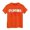 Orange, variant on Girls Short Sleeve Shirts Size 12-14 Girl Solid Color Crew Neck Short Sleeve Shirts Girls' Everyday Holidays Clothes Girls' Tops, Tees & Blouses