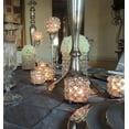 Efavormart Crystal Beaded Votive Tealight Wedding Crystal Candle Holder ...