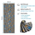 thumbnail image 2 of Cartoon Construction Vehicles Cars Gray Pattern Hot Yoga Mat Towel Non Slip for Hot Yoga - Quick-Drying Yoga Mat Cover with 4 Corner Pockets with Travel Bag - Hot Yoga Towel Non Slip 70"x26", 2 of 6