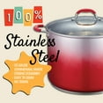 thumbnail image 6 of CONCORD 20 Quart Stainless Steel Canning Pot Set. Includes Canning Rack, Tongs, Jar Lifter, Funnel, Wrench, Lid Lifter, Mixer/Measurer (Induction Compatible) Ruby, 6 of 8